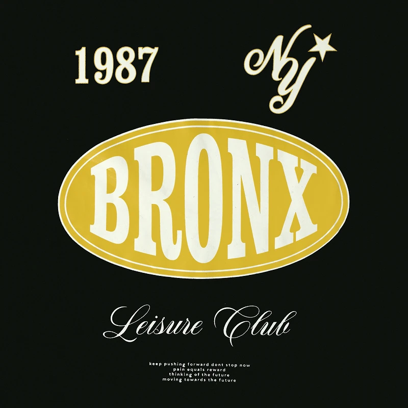 '1987 NY Bronx' Graphic Tee