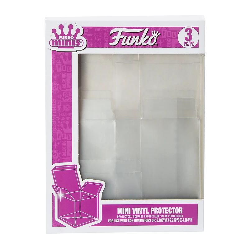 Funko Minis Vinyl Protectors 3-Count