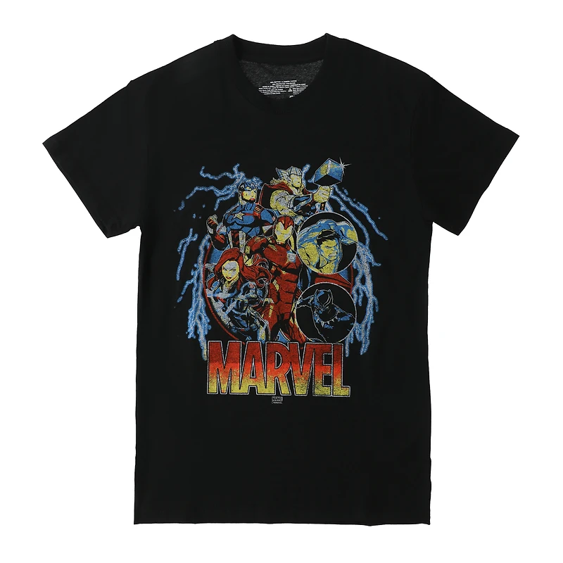 Marvel Lightning Graphic Tee