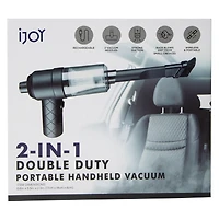 iJoy 2-In-1 Double Duty Portable Handheld Vacuum