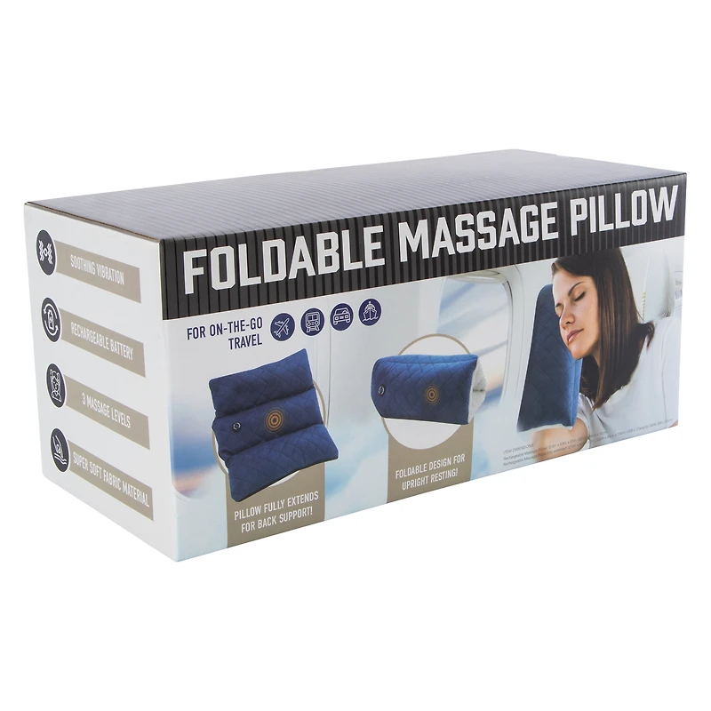 Foldable Massage Pillow 12.5in x 5.5in