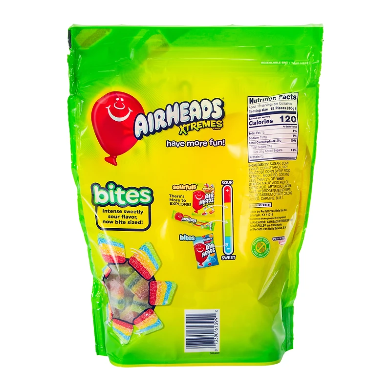 Airheads® Xtremes Candy Bites 20oz - Rainbow Berry