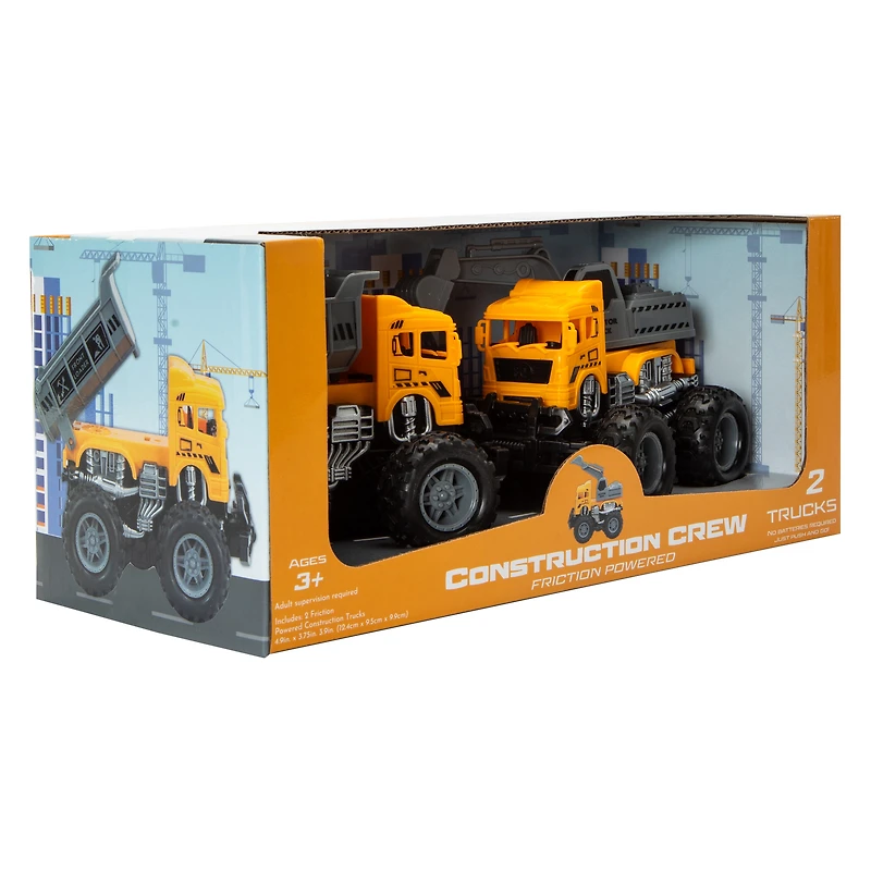 Utility Toy Trucks 2-Pack
