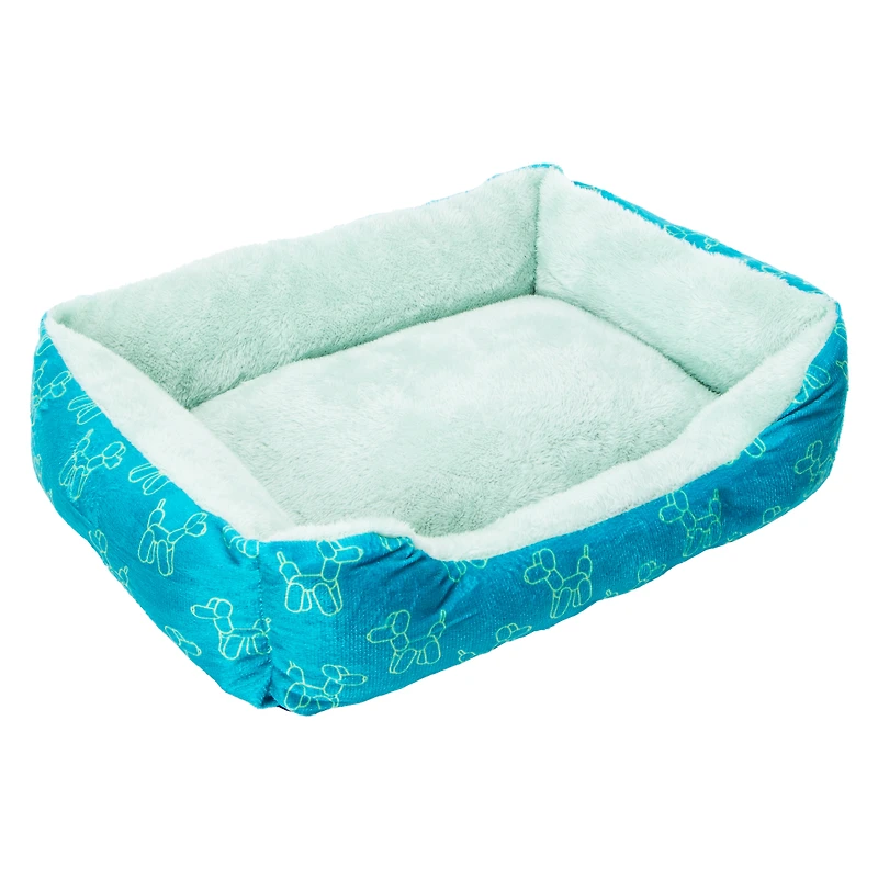 Printed Cuddler Pet Bed 20in x 16in