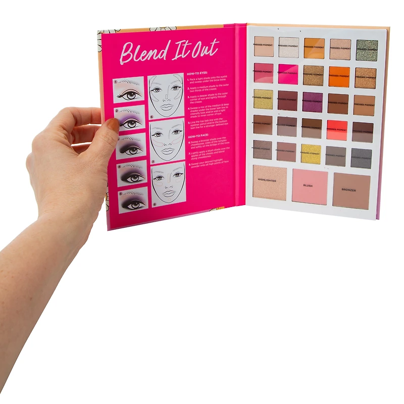 Profusion Daisy Eye & Face Beauty Book 28-Piece