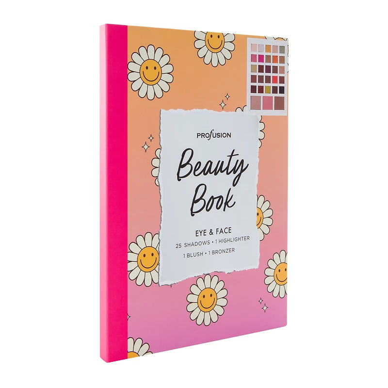 Profusion Daisy Eye & Face Beauty Book 28-Piece