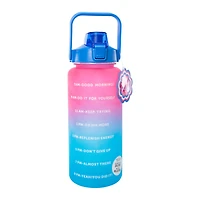 Motivational Hydration Tracker Water Bottle 64oz
