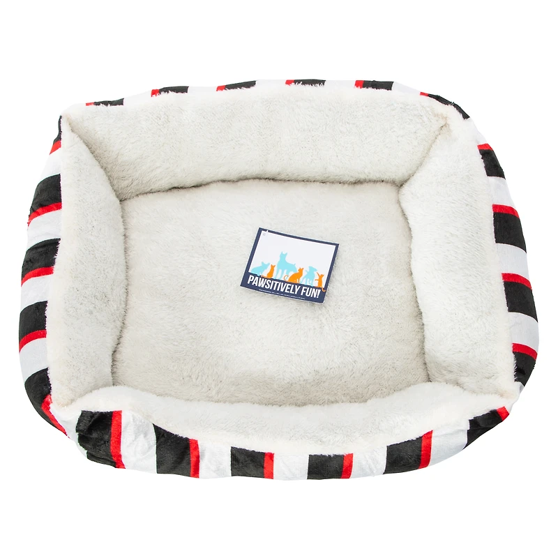 Printed Cuddler Pet Bed 20in x 16in
