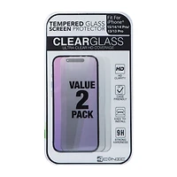 iPhone 15 Pro® Tempered Glass Screen Protector 2-Pack