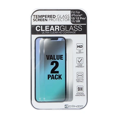 iPhone 12 Pro® Tempered Glass Screen Protector 2-Pack