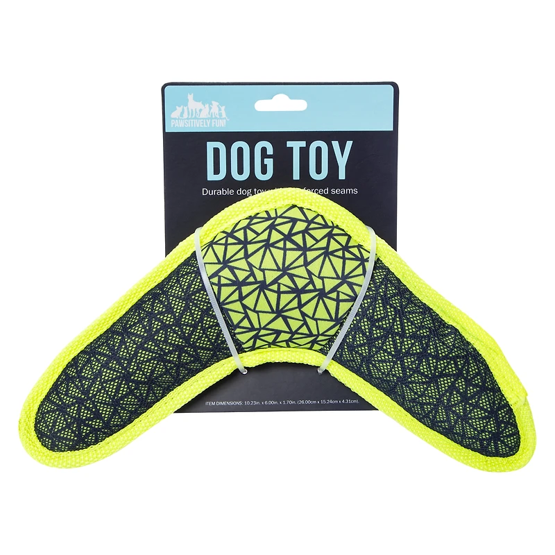 Boomerang Dog Toy 10.23in x 6in