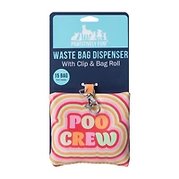 Pawsitively Fun! Pet Pink Waste Bag Dispenser With Clip & Bag Roll