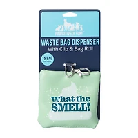 Pawsitively Fun! Pet Green Waste Bag Dispenser With Clip & Bag Roll