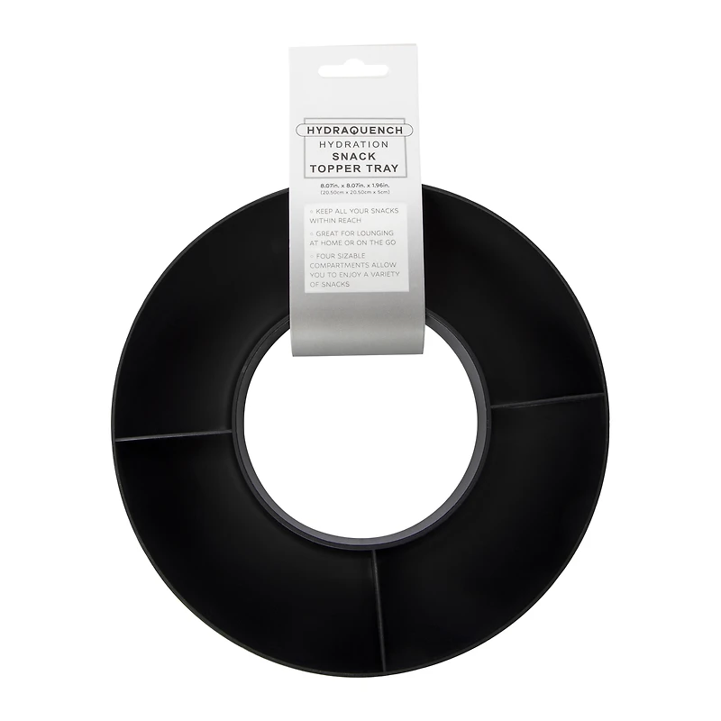 Hydraquench Hydration Snack Topper Tray 8.07in
