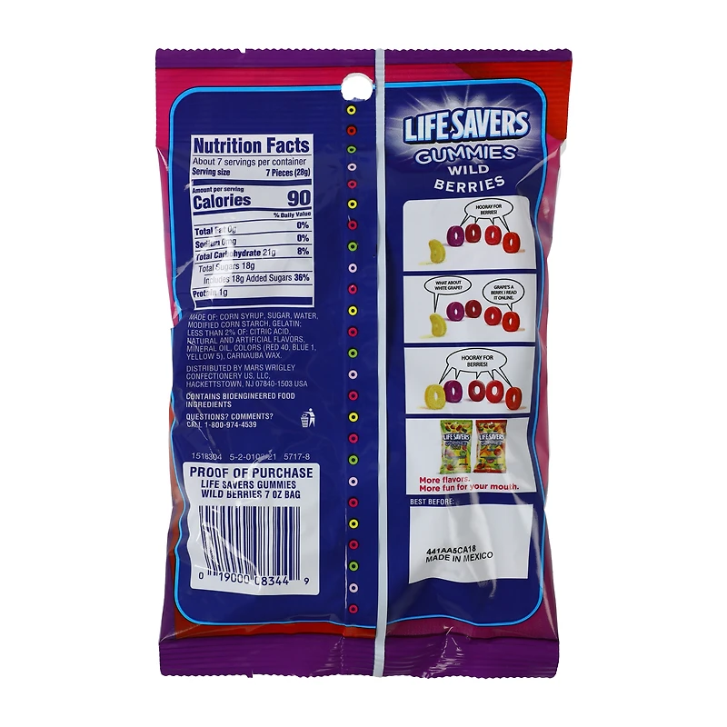 Life Savers® Gummies 7oz - Wild Berries