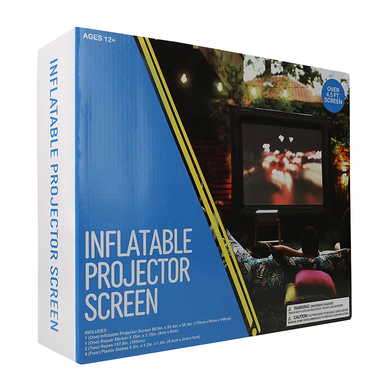 Inflatable Projector Screen 66.9in x 58.3in