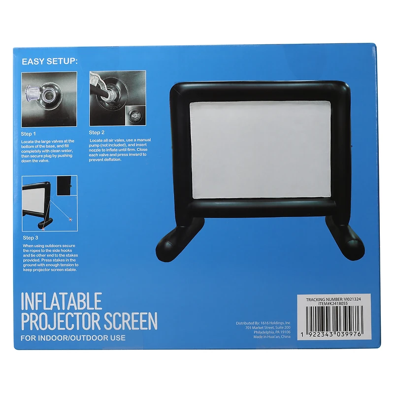 Inflatable Projector Screen 66.9in x 58.3in