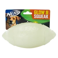 Nerf™ Dog Glow & Squeak Football Dog Toy