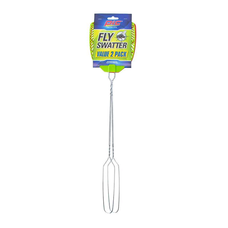 PIC® Fly Swatter 2-Pack (Styles May Vary)