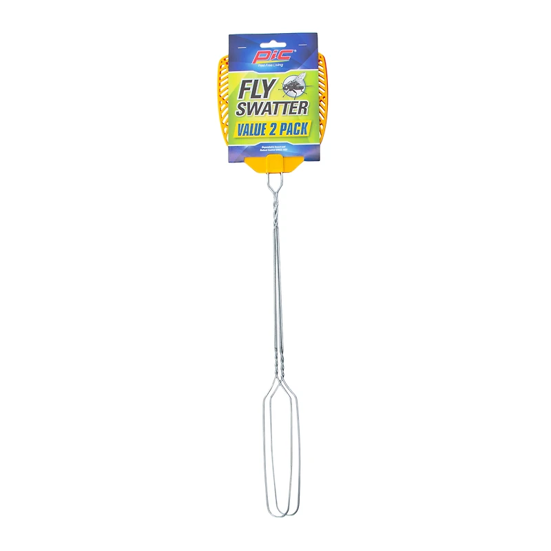 PIC® Fly Swatter 2-Pack (Styles May Vary)
