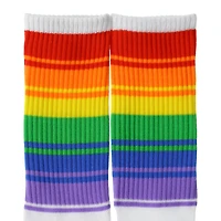 Mens Rainbow Pride Crew Socks