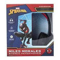 Marvel Spider-Man Miles Morales Stereo Headphones With Mic