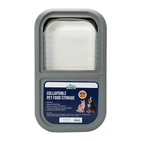 Collapsible Pet Food Storage Container 18lb Capacity