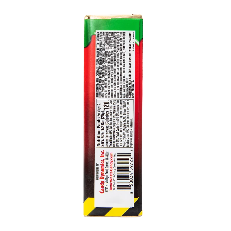 Toxic Waste® Slime Licker® Sour-Filled Milk Chocolate Bar 1.75oz
