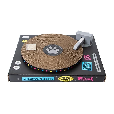 DJ Turntable Cat Scratcher