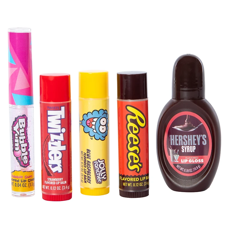 Lip Mix Scented Gloss & Balm Set 5-Count