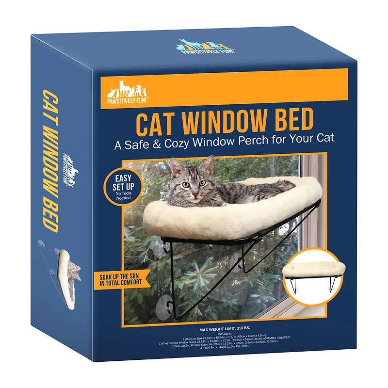 Pawsitively Fun! Cat Window Bed