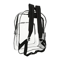 Clear Backpack With Solid Straps 15in