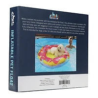 Inflatable Donut Pet Pool Float 32in x 8in