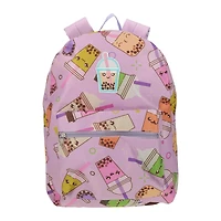 All-Over Print Backpack With Icon Patch 16in