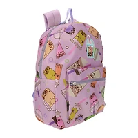 All-Over Print Backpack With Icon Patch 16in