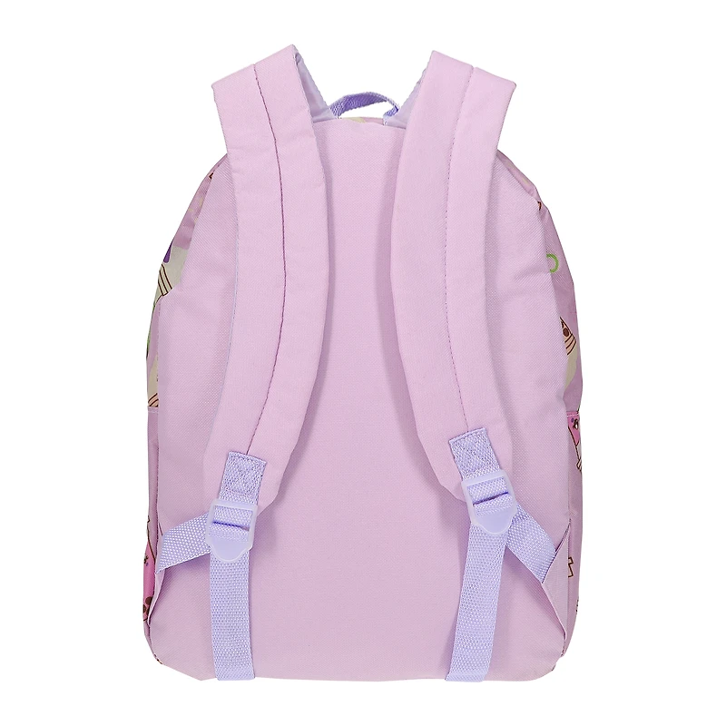 All-Over Print Backpack With Icon Patch 16in