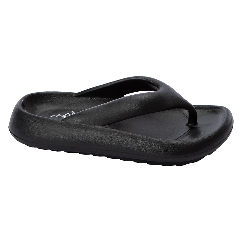 Ladies Puffy Flip Flops