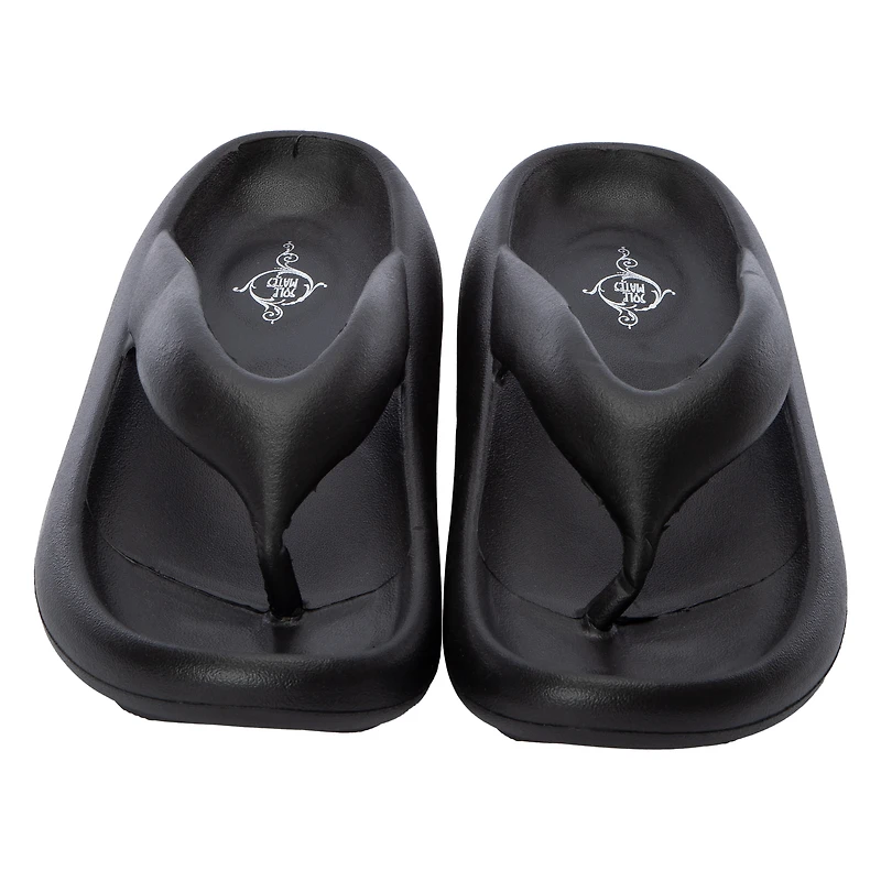 Ladies Puffy Flip Flops