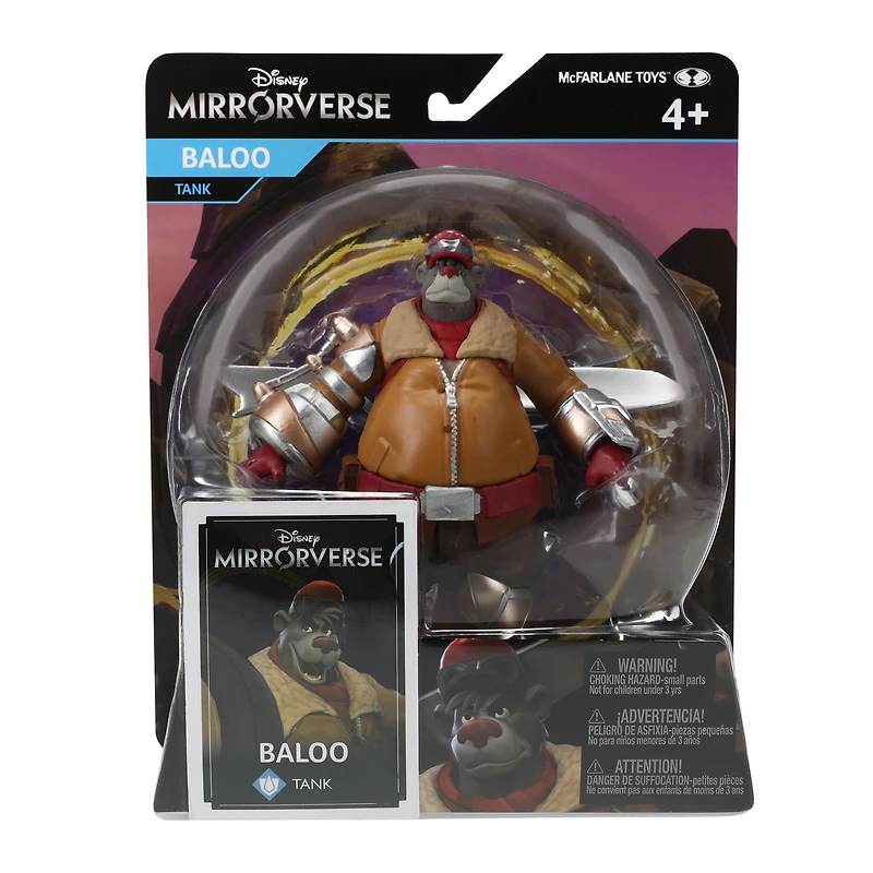 Disney Mirrorverse Baloo Tank Action Figure