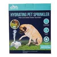 Hydrating Pet Sprinkler Water Fountain 10.5in x 8.5in