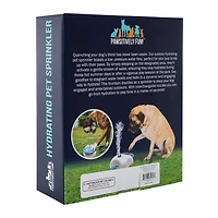 Hydrating Pet Sprinkler Water Fountain 10.5in x 8.5in