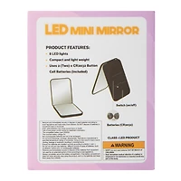 LED Mini Mirror 3in x 4in