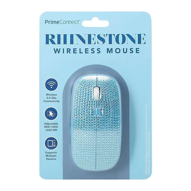 Rhinestone Wireless Mouse