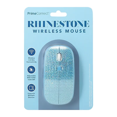 Rhinestone Wireless Mouse