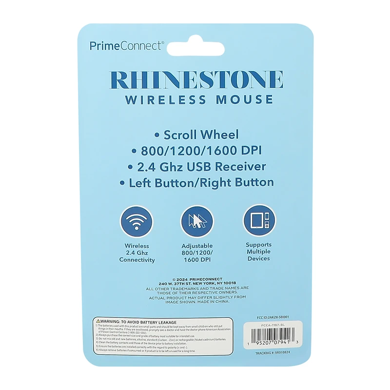 Rhinestone Wireless Mouse