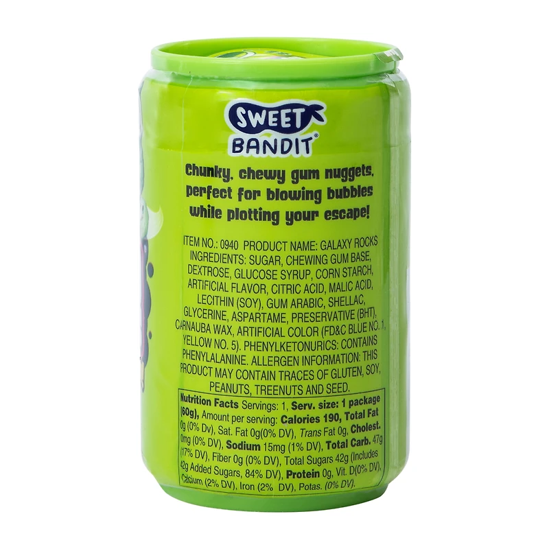 Getaway Galaxy Rocks® Bubble Gum 2.12oz (Styles May Vary)