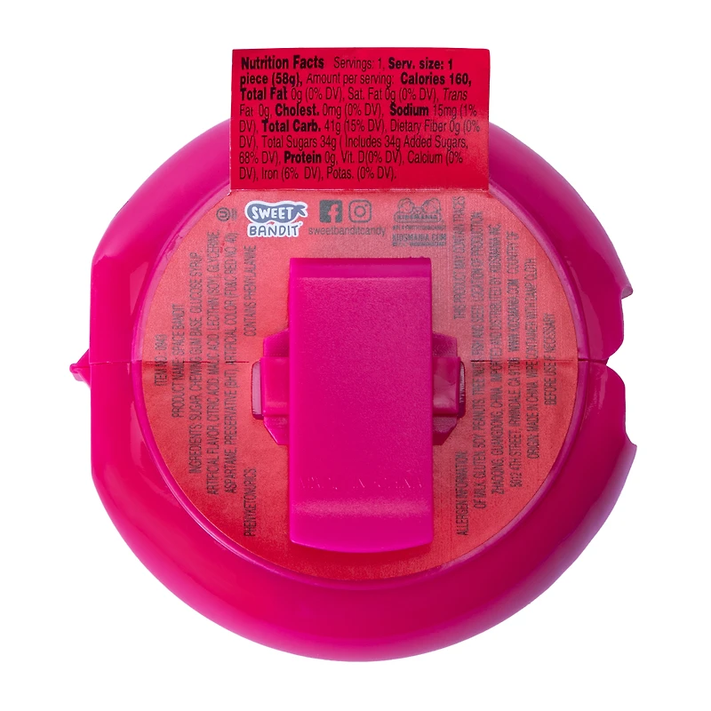 Sweet Bandit® Fruity Space Bandit™ Bubble Gum Tape 2.05oz (Styles May Vary)