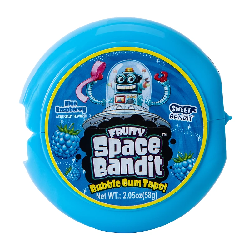 Sweet Bandit® Fruity Space Bandit™ Bubble Gum Tape 2.05oz (Styles May Vary)