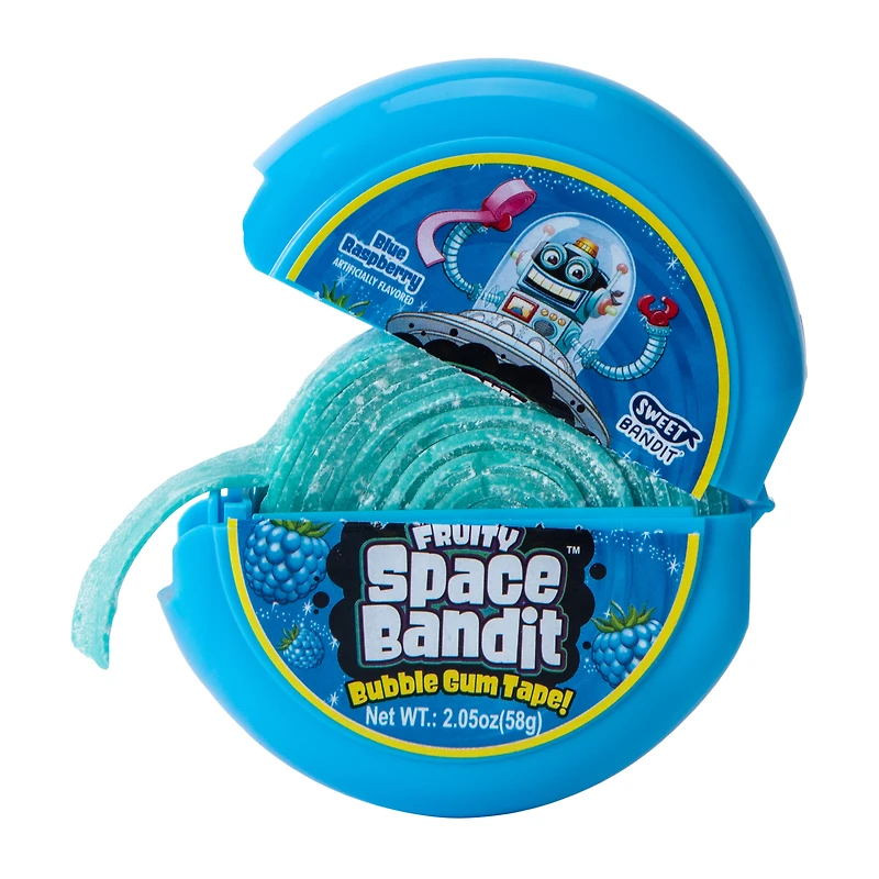 Sweet Bandit® Fruity Space Bandit™ Bubble Gum Tape 2.05oz (Styles May Vary)