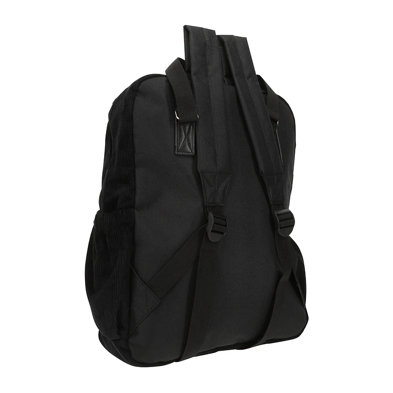 Top-Handle Corduroy Backpack 16in